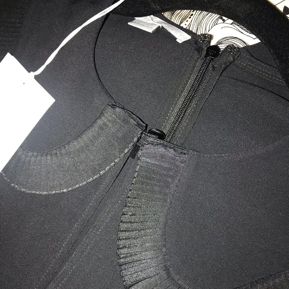 STELLA MCCARTNEY PLEATED PETER PAN COLLAR DRESS - Picture 2 of 12